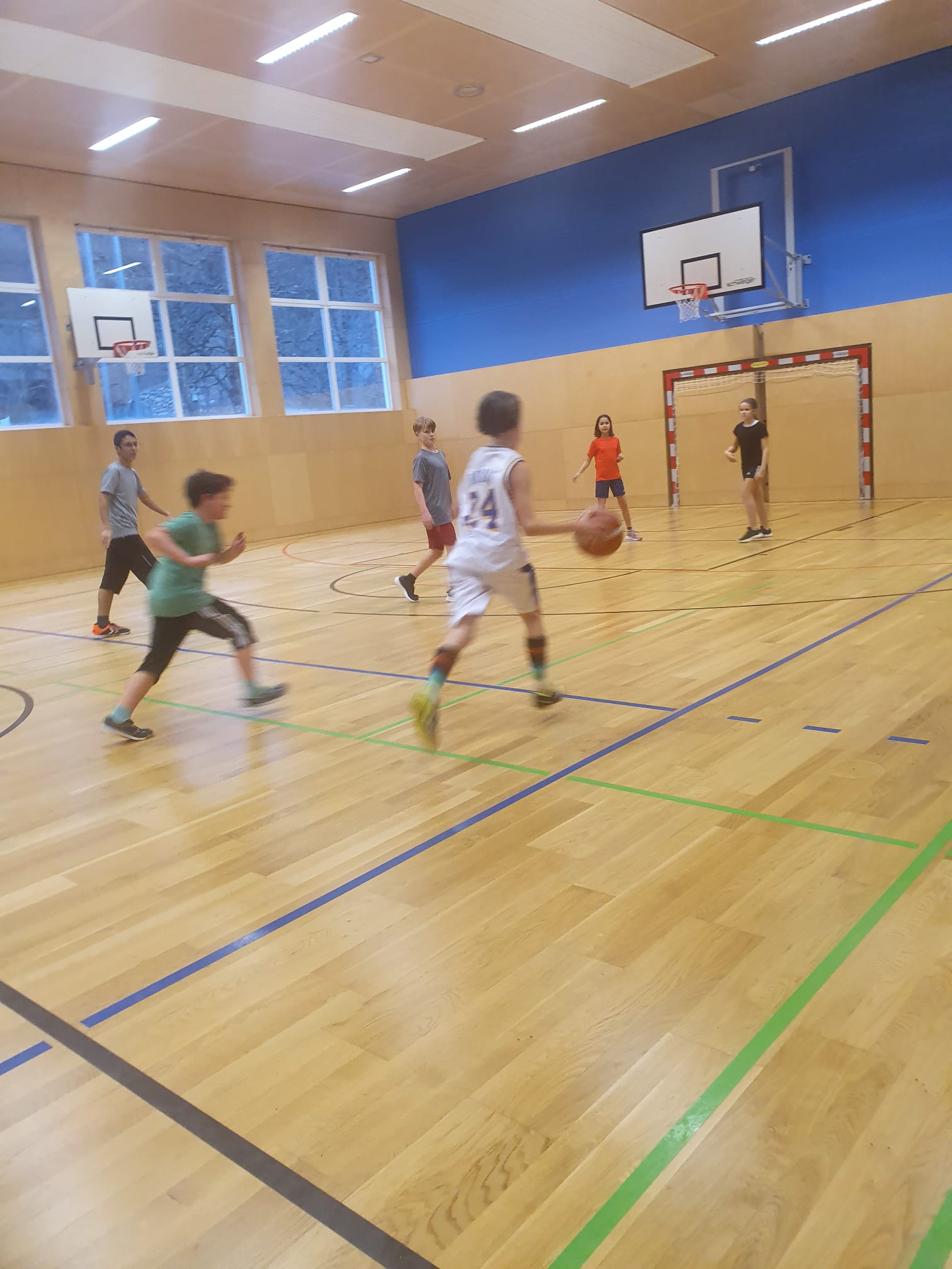 Basketball 1.- 6. Schulstufe
